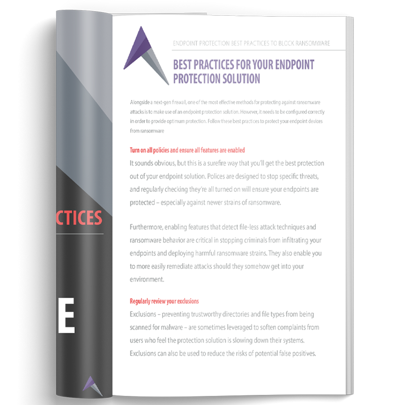 Your Guide to Endpoint Protection Best Practices to Block Ransomware